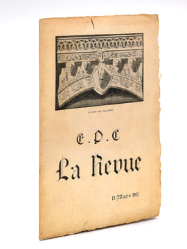 Soirée du 13 mars 1912. E. P. C. La Revue. Distribution Mlle Falchieri du Théâtre Apollo. Primerose - Mlle des Lurées - Cera Laparcerie [ Contient les ...