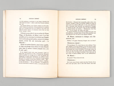 Gustave Geffroy. Journaliste - Critique d'Art - Romancier - Auteur dramatique [ Edition originale ]