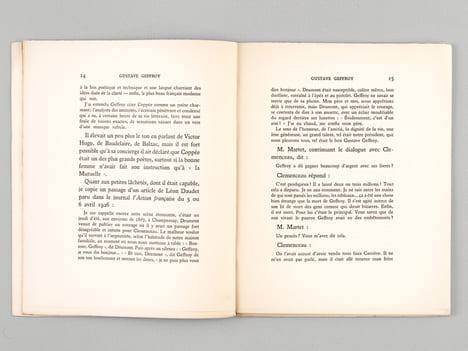 Gustave Geffroy. Journaliste - Critique d'Art - Romancier - Auteur dramatique [ Edition originale ]. ASTRE, Achille