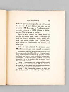 Gustave Geffroy. Journaliste - Critique d'Art - Romancier - Auteur dramatique [ Edition originale ]. ASTRE, Achille