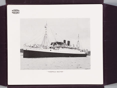 Messageries Maritimes. Souvenir d'un Voyage en Orient [ Contient : ] Paquebot "Théophile Gautier" - Le Sphinx et la Grande Pyramide - L'Eglise du ...