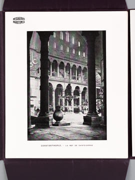 Messageries Maritimes. Souvenir d'un Voyage en Orient [ Contient : ] Paquebot "Théophile Gautier" - Le Sphinx et la Grande Pyramide - L'Eglise du ...