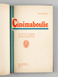 Cinémaboulie. Satire du Cinéma