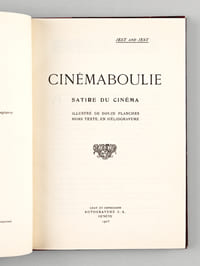 Cinémaboulie. Satire du Cinéma