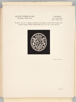 Manuel de l'Amateur de Reliures Armoriées Françaises. Deuxième Série (Chevrons). Première partie : Planches 120 à 228. OLIVIER, Docteur Eugène ; ...