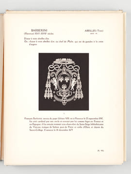 Manuel de l'Amateur de Reliures Armoriées Françaises. Dixième Série (Meubles) Première Partie : Planches 991 à 1088. OLIVIER, Docteur Eugène ; HERMAL, ...