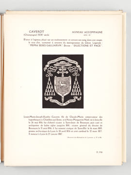 Manuel de l'Amateur de Reliures Armoriées Françaises. Dixième Série (Meubles) Première Partie : Planches 991 à 1088. OLIVIER, Docteur Eugène ; HERMAL, ...