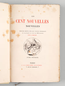 Les Cent Nouvelles Nouvelles (2 Tomes - Complet)