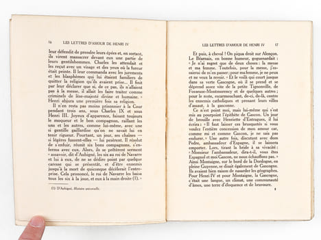 Les Lettres d'Amour de Henri IV Le Vert-Galant [ exemplaire sur vélin Madagascar ]. HENRI IV ; LAMANDE, André 