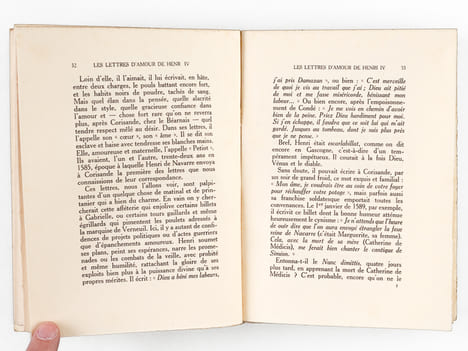 Les Lettres d'Amour de Henri IV Le Vert-Galant [ exemplaire sur vélin Madagascar ]. HENRI IV ; LAMANDE, André 