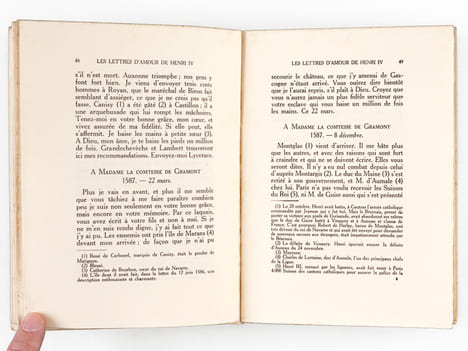 Les Lettres d'Amour de Henri IV Le Vert-Galant [ exemplaire sur vélin Madagascar ]. HENRI IV ; LAMANDE, André 