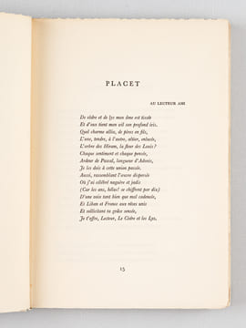 Du Cèdre au Lys. Poèmes [ Livre dédicacé par l'auteur ]. KLAT, Hector ; (COCTEAU, Jean)