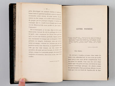 La Révolution Plébéienne. Lettres à Junius.
