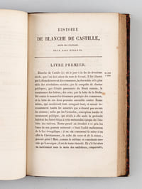 Histoire de Blanche de Castille, Reine des Français, deux fois régente (2 Tomes - Complet) [ Edition originale ]