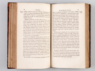 Histoire de Blanche de Castille, Reine des Français, deux fois régente (2 Tomes - Complet) [ Edition originale ]