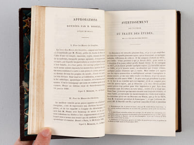 Oeuvres de l'Abbé Fleury (2 Tomes - Complet) Précédées d'un Essai sur sa vie et ses ouvrages [ Contient : ] Traité du Choix et de la Méthode des Etudes - Mémoire pour les Etudes des Missions orientales - Moeurs des Israélites - Discours sur Platon - Fragment de Platon - Discours sur l'Histoire Ecclésiastique - Garnd Catéchisme Historique