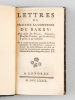 Lettres de Madame la Comtesse du Barry ; Avec celles des Princes, Seigneurs, Ministres & autres, qui lui ont écrit, & qu'on a pu recueillir. Anonyme ; ...