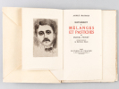 Supplément à Mélanges et Pastiches de Marcel Proust [ Edition originale ]. MAUROIS, André