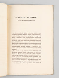 Le Château de Guerchy et ses Cheminées monumentales [ Edition originale ]