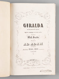 Giralda ou la nouvelle Psyché. Opéra comique en trois actes.