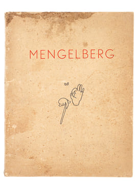 Mengelberg. Sa vie en images par Georges Augsbourg [ Edition originale - Livre dédicacé par l'auteur ]. AUGSBOURG, Georges