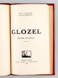 Glozel. Nouvelles Constatations [ Edition originale ]