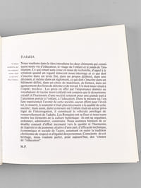 Paideia [ Tome I ]