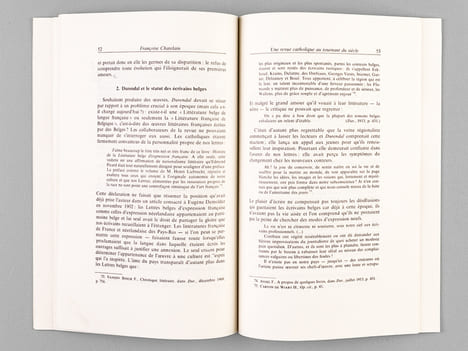 Une revue catholique au tournant du siècle : Durendal 1894-1919. CHATELAIN, François