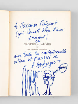 Grottes et Abîmes. Les ténèbres conquises [ Edition originale - Livre dédicacé par l'auteur ]. BOULANGER, Pierre