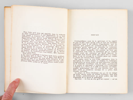 Grottes et Abîmes. Les ténèbres conquises [ Edition originale - Livre dédicacé par l'auteur ]. BOULANGER, Pierre