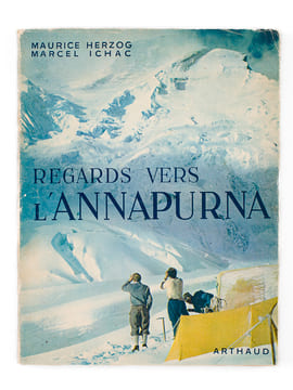 Regards vers l'Annapurna [ Livre dédicacé par Maurice Herzog ]. HERZOG, Maurice ; ICHAC, Marcel