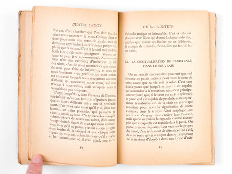 Quatre Saints [ Livre dédicacé par l'auteur ]. LAVELLE, Louis