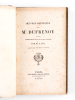 Oeuvres poétiques de Mme Dufrenoy [ Edition originale - Reliure signée de Thouvenin ]. DUFRENOY, Mme ; [ DUFRENOY, Adélaïde-Gillette ]