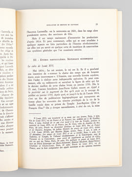L'Historiographie de la Révolution Française de 1814 à 1830 [ Edition originale - Livre dédicacé par l'auteur ]. BERTIER DE SAUVIGNY, Guillaume de 