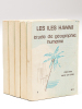 Les Iles Hawaï. Etude de géographie humaine (5 tomes - Complet) [ Edition originale ]. HUETZ DE LEMPS, Christian