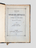 Poésies de Charles Dovalle, précédées d'une Lettre de Victor Hugo, et d'une notice par M. Louvet [ Edition en partie originale ]. DOVALLE, Charles ; ( ...
