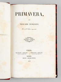 Primavera [ Edition originale ]