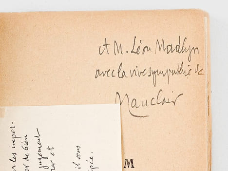 Paul Adam (1862-1920) [ Edition originale - Livre dédicacé par l'auteur ]. MAUCLAIR, Camille