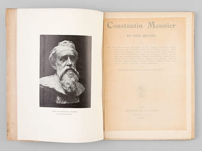 Constantin Meunier et son Oeuvre [ Edition originale ]