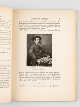 Constantin Meunier et son Oeuvre [ Edition originale ]. Collectif ; BAZALGETTE, Léon ; BOUYER, Raymond ; CARRIERE, Eugène ; DEMOLDER, Eugène ; ...