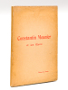 Constantin Meunier et son Oeuvre [ Edition originale ]. Collectif ; BAZALGETTE, Léon ; BOUYER, Raymond ; CARRIERE, Eugène ; DEMOLDER, Eugène ; ...