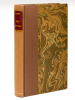 Emile Deschamps 1791-1871. Un bourgeois dilettante à l'époque romantique [ Edition originale ]. GIRARD, Henri