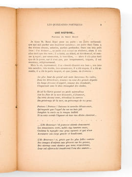 Poëtes Français. Première Anthologie de la Renaissance Contemporaine, précédées des Quinzaines Poëtiques par Robert Veyssié et d'une Etude critique ...