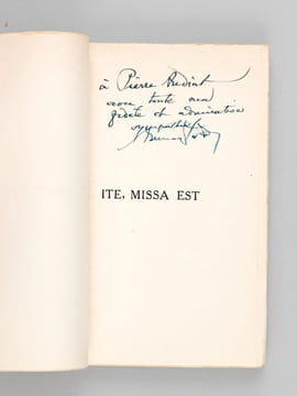 Ite, missa est [ Edition originale - Livre dédicacé par l'auteur ]. GODOY, Armand