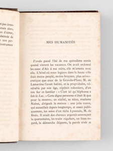 Mémoires du Vicomte d'Aulnis. Mes Humanités - Les Plaisirs faciles - Charles de Coypel - La Comtesse de Prosly - Le Baron de la Curée [ Edition originale ]