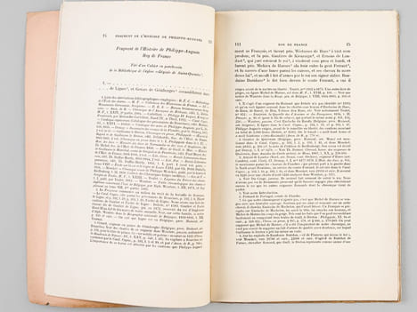 Fragment de l'Histoire de Philippe-Auguste Roy de France. Chronique en français des années 1214-1216 [ Edition originale - Livre dédicacé par l'auteur ...