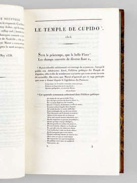 Oeuvres complètes de Clément Marot (3 Tomes - Complet). MAROT, Clément