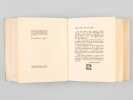 Le Jeune Homme [ Edition originale ] . MAURIAC, François 