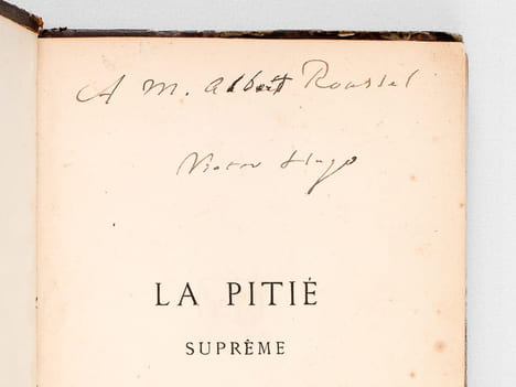 La Pitié Suprême [ Edition originale - Livre dédicacé par l'auteur ] . HUGO, Victor