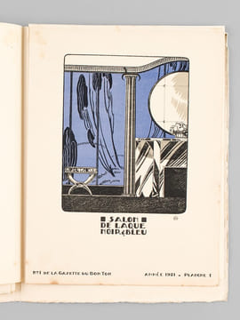 Gazette du Bon Ton. Art - Modes & Frivolités. Année 1921 - 4e Année - Numéro 1 - Revue Mensuelle. Collectif ; VOGEL, Lucien ; BRISSAUD, Pierre ; ...